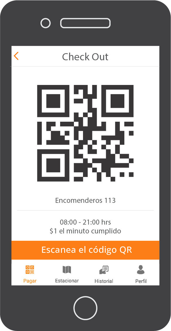 Vista celular QR