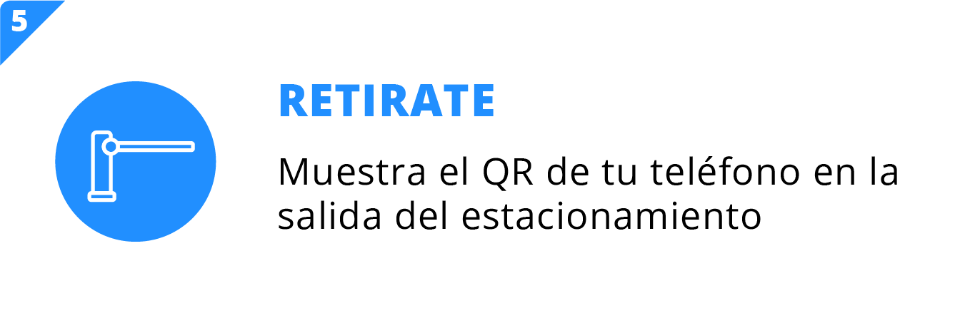 Retirate del estacionamiento