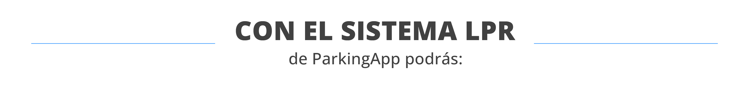 Sistema LPR de ParkingApp