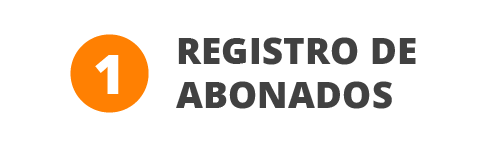 Registro de abonados