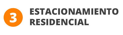 Estacionamiento residencial